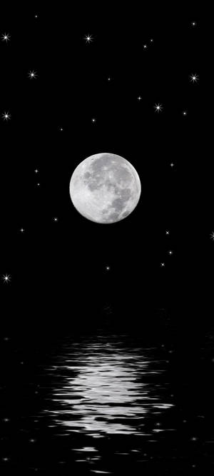 Samsung S21 Ultra Full Moon Wallpaper — Honor Play 80 Pro Picha ya Ukuta