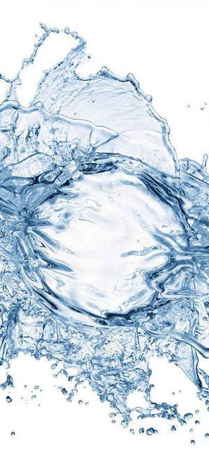 Samsung S21 Ultra Splash ya Maji Wallpaper — 1440x3200 Picha ya Ukuta
