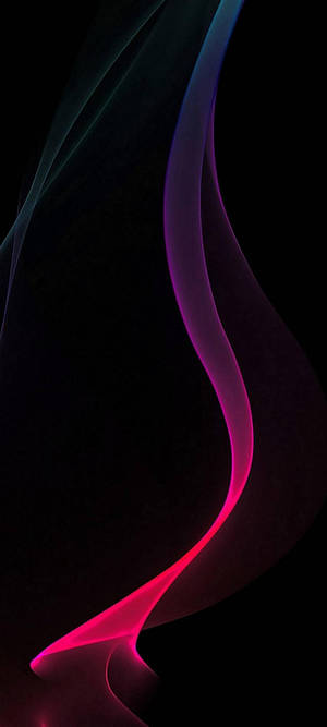 Samsung S21 Ultra Neon Wave Wallpaper — iPhone 14 Pro Max Picha ya Ukuta