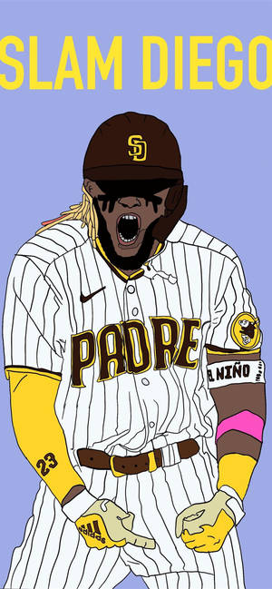 San Diego Padres Tatis Jr. Sanaa wallpaper — iPhone 17 Pro Max Picha ya Ukuta