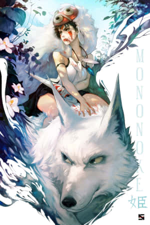 Picha za Princess Mononoke — Honor Pad GT2 Pro Picha ya Ukuta