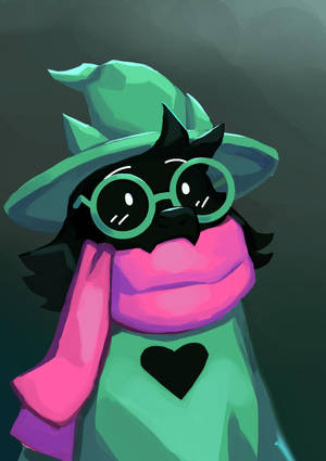 Sanaa dijitali ya Ralsei wallpaper — OnePlus Pad Go 2 Picha ya Ukuta