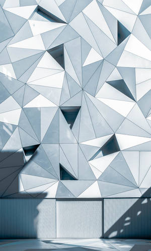 Picha ya Abstract Psychedelic Glass Wall — iPhone 12 Pro Max Picha ya Ukuta