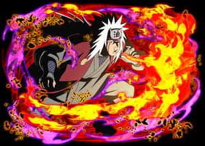 Sanaa ya Anime ya Mbinu ya Moto ya Jiraiya