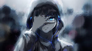 Sanaa ya PFP ya anime ya kuwa na mvua — Picha nzuri za anime Picha ya Ukuta