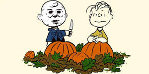 Sanaa ya Charlie Brown na Linus kwa Siku ya Wafu wallpaper