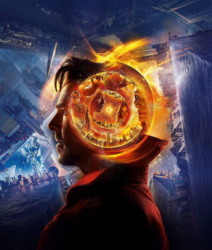 Sanaa ya Doctor Strange Mirror Dimension wallpaper — Tecno Phantom V Fold2 Picha ya Ukuta