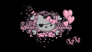 Emo Hello Kitty — Hello kitty aesthetic Picha ya Ukuta
