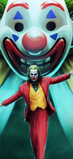 Sanaa ya mchoro wa Joker 2019 wallpaper — iPhone 12 Pro Max Picha ya Ukuta