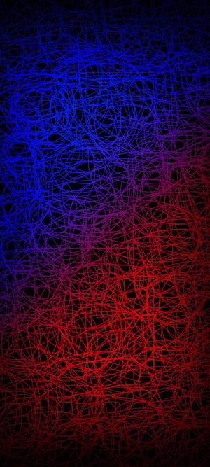Sanaa ya kuchora nyekundu na bluu wallpaper — iPhone 15 Pro Max Picha ya Ukuta