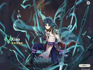 Sanaa ya Splash Xiao PFP — Genshin impact Picha ya Ukuta