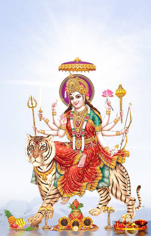 Sanaa ya Tiger Mataji — Tiger Picha ya Ukuta