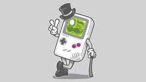Karatasi ya ukuta ya sanaa ya ucheshi ya Game Boy iliyobadilishwa