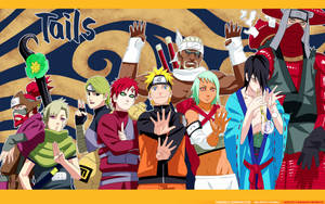 Sanaa ya Wafuasi wa Jinchuriki Naruto wallpaper — Naruto aesthetic Picha ya Ukuta