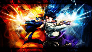 Sasuke na Naroto Wakati wa Kupigana PC