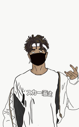 Scarlxrd White Aesthetic Wallpaper — Lenovo Legion Y700 AI Picha ya Ukuta
