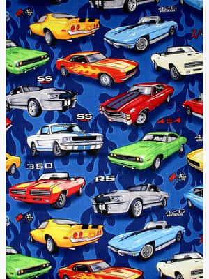 Seamless Car Pattern Wallpaper — HMD Terra M Picha ya Ukuta