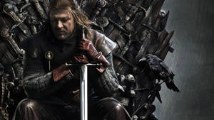 Sean Bean kama Eddard Stark — Mchezo wa viti vya enzi Picha ya Ukuta