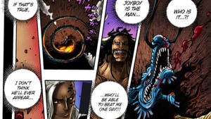 Picha ya mandhari ya Sehemu ya Manga ya King na Kaido — Panel ya manga Picha ya Ukuta