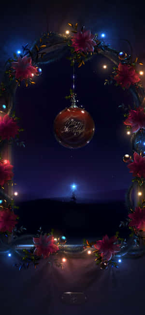 Christmas Iphone background — Honor Power Picha ya Ukuta