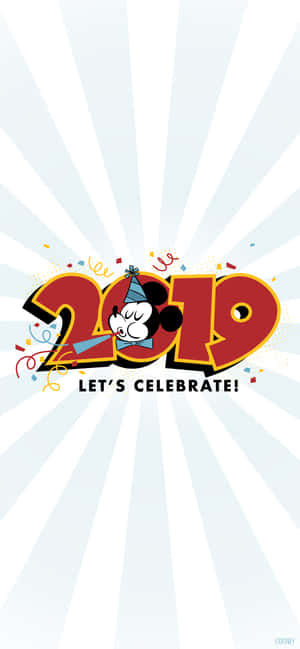 Mickey Mouse New Year — Redmi Note 17 Pro Max Picha ya Ukuta