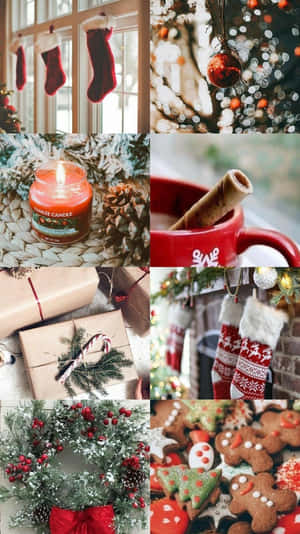 Picha za Aesthetic ya Krismasi — Krismasi aesthetic Picha ya Ukuta