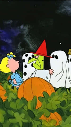 Picha za Charlie Brown za Halloween
