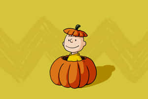 Picha za Charlie Brown za Halloween — Katuni za halloween Picha ya Ukuta