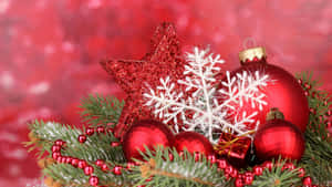 Picha ya Meza ya Krismasi — Krismasi ya kompyuta ya mezani Picha ya Ukuta