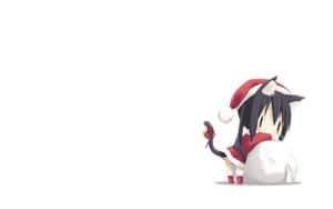 Kijikongo cha Krismasi cha Anime — Anime ya krismasi Picha ya Ukuta