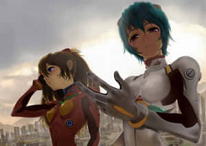 Picha za Neon Genesis Evangelion — Wahusika wa Anime Picha ya Ukuta
