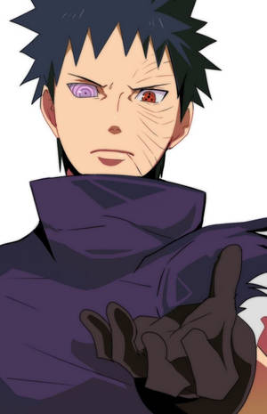 Obito with his purple and red eyes wallpaper. — RedMagic Tablet Picha ya Ukuta