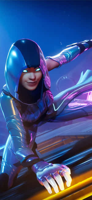 Raven Fortnite Skin — Motorola Edge 70 Plus Picha ya Ukuta