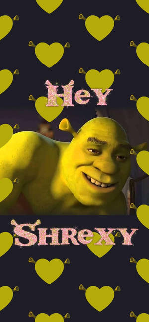 Shrek hey Shrexy wallpaper — iPhone 13 Mini Picha ya Ukuta