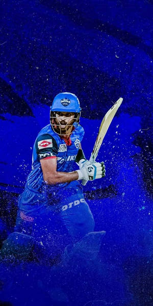 Delhi Capitals Shreyas Iyer wallpaper — 18:9 Picha ya Ukuta