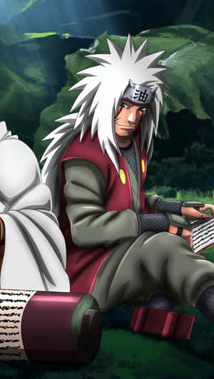 Shuhudia Nguvu ya Urithi wa Uzumaki — Naruto simu GIF Picha ya Ukuta