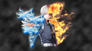 Picha ya mandhari ya Shujaa 39 Mrembo Todoroki Shoto — Picha nzuri za anime Picha ya Ukuta