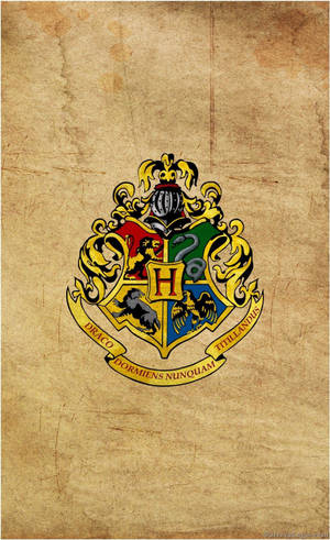 Harry Potter Hogwarts Crest iPhone — RedMagic Tablet Picha ya Ukuta