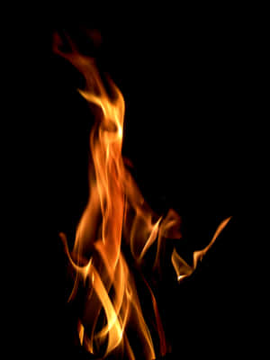 Red Fire Background — iPad Air 13 Picha ya Ukuta