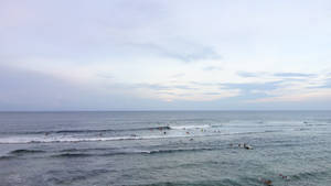 Siargao Island Surfers wallpaper — Subuhi Picha ya Ukuta