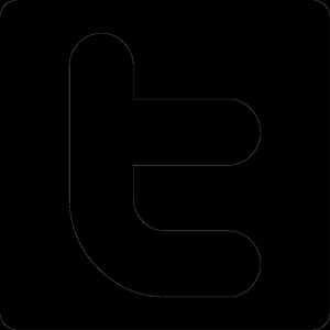 Nembo ya Twitter Vector - Nembo ya Twitter Nyeusi na Nyeupe Png