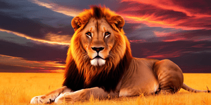 simba,savana,pori,asili,kupumzika,nguvu,mnyama,mtukufu,machweo,Afrika,mfalme,wanyamapori,mwindaji,mandhari,dhahabu