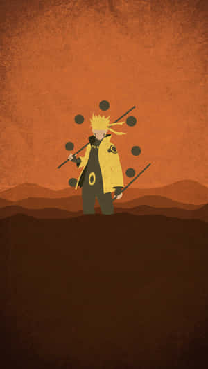 Simu ya Aesthetic ya Naruto — Anime simu Picha ya Ukuta