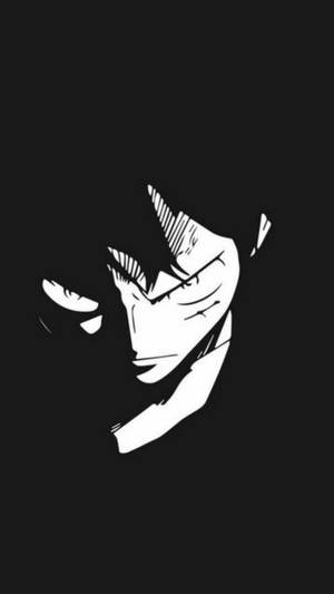 Simu ya One Piece Luffy Akiangalia