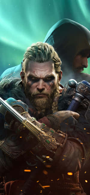 Iphone Xs Max Assassin's Creed Valhalla Background — Vivo X300 Picha ya Ukuta