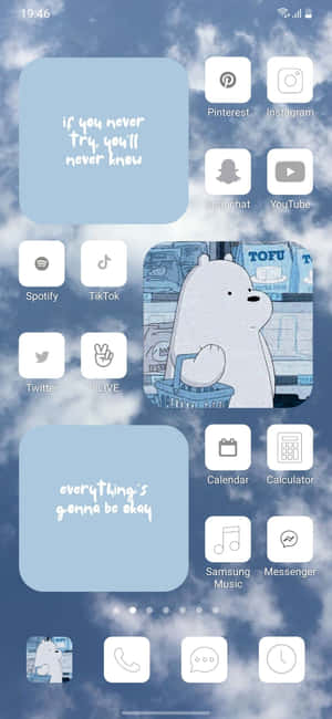Aesthetic Widgets Picha — Redmi Turbo Picha ya Ukuta