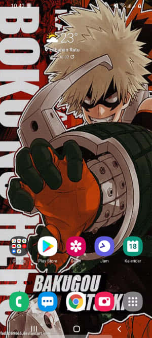 Bakugo Phone — Xiaomi 15S Pro Picha ya Ukuta