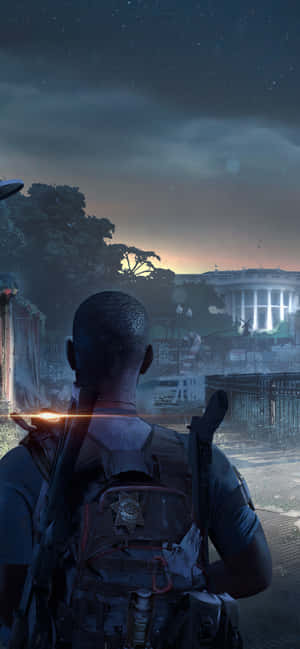 Iphone Xs Max The Division Background — POCO M8 Power Picha ya Ukuta