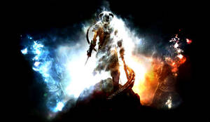 Skyrim Chromebook Background wallpaper — Chromebook Picha ya Ukuta