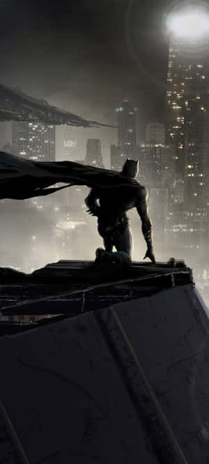 Batman City — Moto E14 Picha ya Ukuta